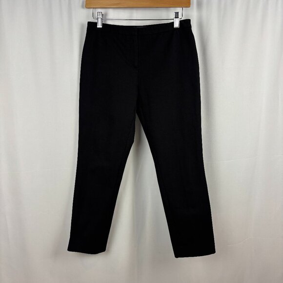 Theory Thaniel Twill Slim-Fit Crop Pants - Picture 1 of 8